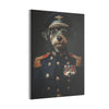 Miniature Schnauzer Military Wall Art - Patriotic Dog Décor for Army, Air Force, Navy, Marines