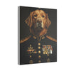 Dog, Golden Retriever, Military, Military Dress, Army, Air Force, Navy, Marines, Dog Wall Art, Dog Art, Military Wall Art, Military Art