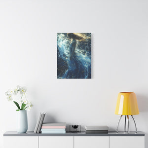 Canvas Wall Art - Mystical Water Goddess, Ethereal Décor for Home, Unique Gift for Art Lovers - BldyLcks Designs