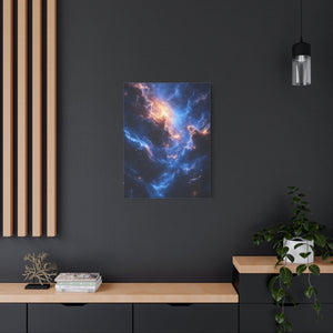 Stretched Canvas Art Print, Cosmic Wall Decor, Space Themed Home Decor, Celestial Art, Gifts for Astronomers, Meditation Room Decoration