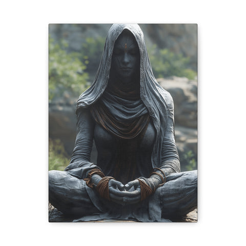 Meditation Wall Art, Zen Decor for Mindfulness, Spiritual Canvas Print, Spiritual Gift, Calm Room Decor, Artwork for Yoga Enthusiasts
