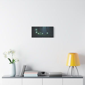 Mystical Forest Canvas Wall Art, Enchanted Decor, Forest Spirit Painting, Home Aesthetic, Nature Lover Gift