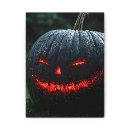 Spooky Halloween Canvas Art, Pumpkin Wall Decor for Fall, Haunted House Decoration, Halloween Gift, Trick-or-Treat Decor