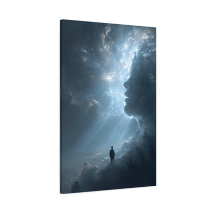 Stretched Canvas Wall Art, Dreamy Surreal Landscape, Home Decor, Gift for Art Lovers, Modern Artwork, Unique Wall Decoration