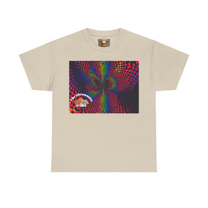 Psychedelic Rainbow Vortex T-Shirt — Trippy Optical Illusion Tee