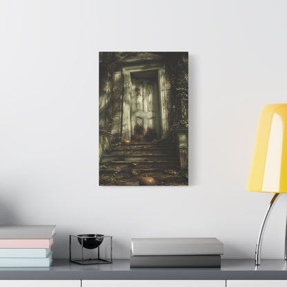 Mystical Doorway Canvas Art Print, Home Decor, Wall Art, Gift for Home, Haunted House Decor, Unique Artwork