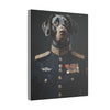 German Shorthaired Pointer Military Wall Art - Patriotic Dog Décor for Army, Air Force, Navy, Marines