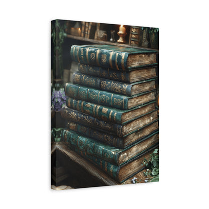 Artistic Book Canvas Print