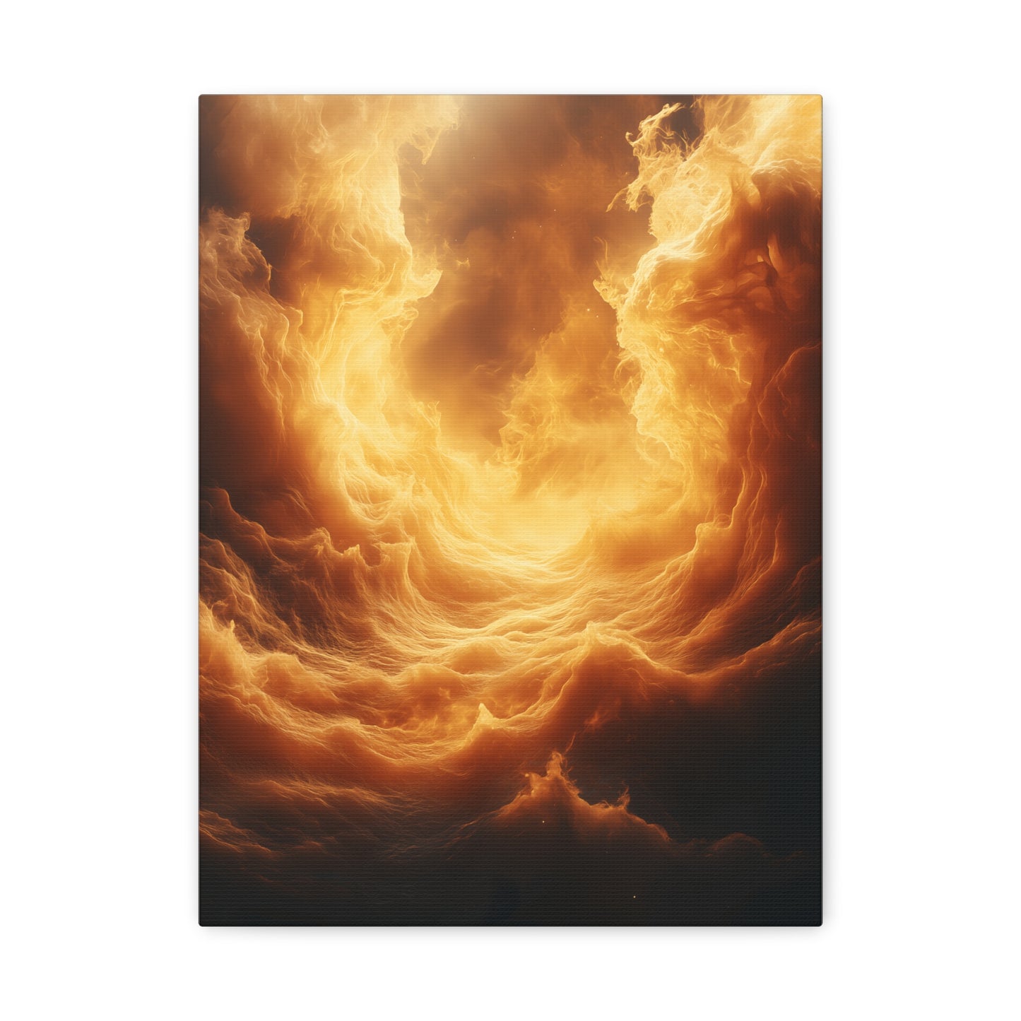 Stretched Canvas Print, Dreamy Cloud Artwork, Atmospheric Wall Decor, Abstract Art for Home, Modern Living Space Decoration