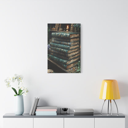 Artistic Book Canvas Print