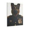 Dog, German Shepherd, Military, Military Dress, Army, Air Force, Navy, Marines, Dog Wall Art, Dog Art, Military Wall Art, Military Art