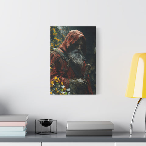 Mystical Forest Canvas Print, Wall Art, Fantasy Decor, Nature Inspired Gift, Home Wall Decor, Witchcraft Theme, Magical Atmosphere