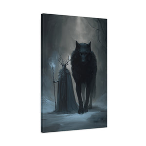 Mystical Fantasy Art Canvas, Wall Decor, Home Decoration, Gift for Fantasy Lovers, Dark Aesthetic Art