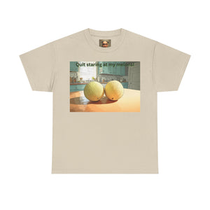 Humorous Cotton T-Shirt, Funny Shirt, Gift for Fruit Lovers, Cute Casual Tee, Unique Meme Apparel, Lightweight Graphic Tee