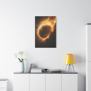 Galactic Wall Art Print, Cosmic Home Decor, Space Lover Gift, Modern Canvas Artwork