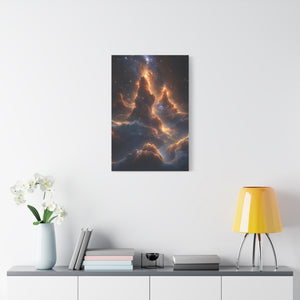 Cosmic Canvas Print, Galaxy Wall Art, Space Decor, Nebula Artwork, Science Fiction Home Decor, Planetary Interior Design