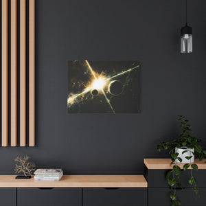 Galaxy Wall Art Canvas, Cosmic Decor, Space Artwork, Home Decoration, Gift for Astronomers, Interstellar Art Prints