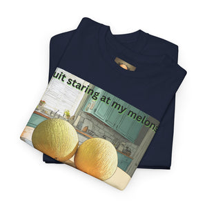 Humorous Cotton T-Shirt, Funny Shirt, Gift for Fruit Lovers, Cute Casual Tee, Unique Meme Apparel, Lightweight Graphic Tee