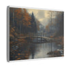 View details for Autumn Décor, Canvas Art, AI Autumn Landscape, Nature Artwork Gift, Modern Wall Hanging, Unique Wall Art 