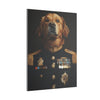 Dog, Golden Retriever, Military, Military Dress, Army, Air Force, Navy, Marines, Dog Wall Art, Dog Art, Military Wall Art, Military Art