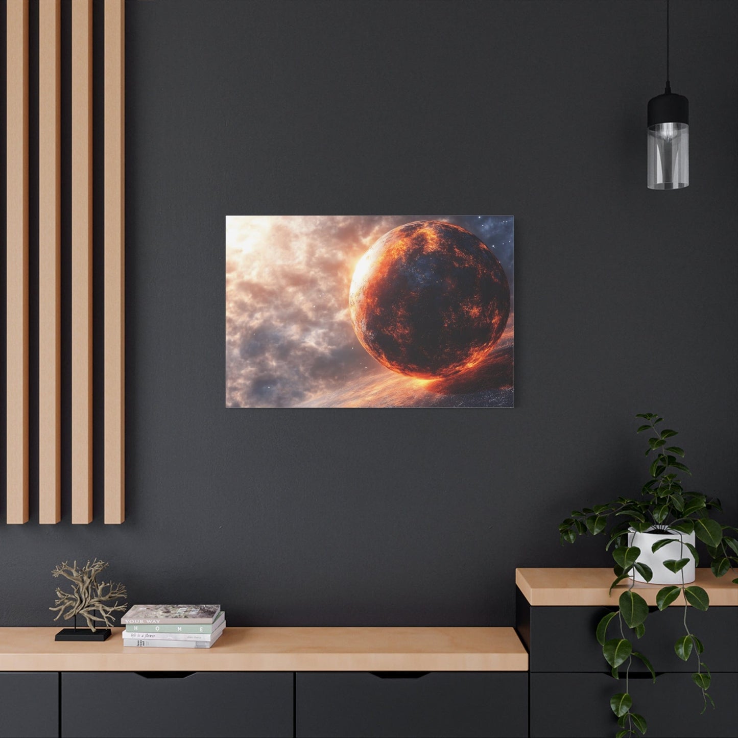 Cosmic Wall Art Print, Galaxy Canvas, Space Decor, Celestial Artwork, Modern Home Decor, Gifts for Astronomy Lovers
