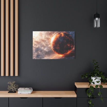 Cosmic Wall Art Print, Galaxy Canvas, Space Decor, Celestial Artwork, Modern Home Decor, Gifts for Astronomy Lovers