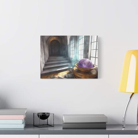 Mystical Canvas Wall Art, Fantasy Decor, Home Aesthetic, Gift for Wizards, Witch Decor, Halloween Art, Magical Atmosphere