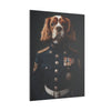 Cavalier King Charles Spaniel Military Wall Art - Patriotic Dog Décor for Army, Air Force, Navy, Marines