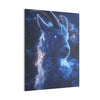 Canvas Art, Capricorn Astrological Sign, Stretched Canvas Print, AI Art, Matte Finish, Home Décor Wall Art