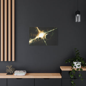 Galaxy Wall Art Canvas, Cosmic Decor, Space Artwork, Home Decoration, Gift for Astronomers, Interstellar Art Prints