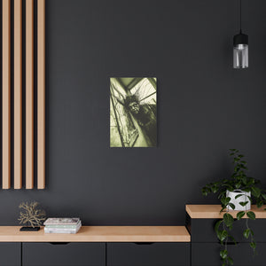 Horror Art Canvas Print, Unique Home Decor, Spooky Wall Art, Gothic Style, Creepy Gift Idea, Halloween Decoration