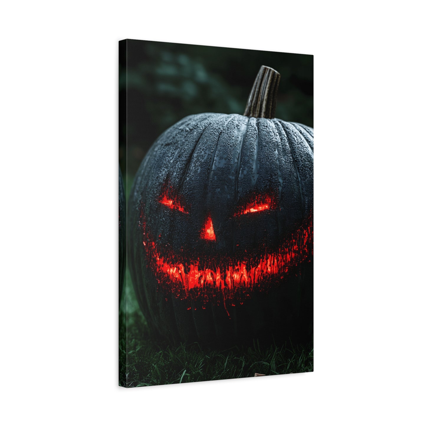 Spooky Halloween Canvas Art, Pumpkin Wall Decor for Fall, Haunted House Decoration, Halloween Gift, Trick-or-Treat Decor