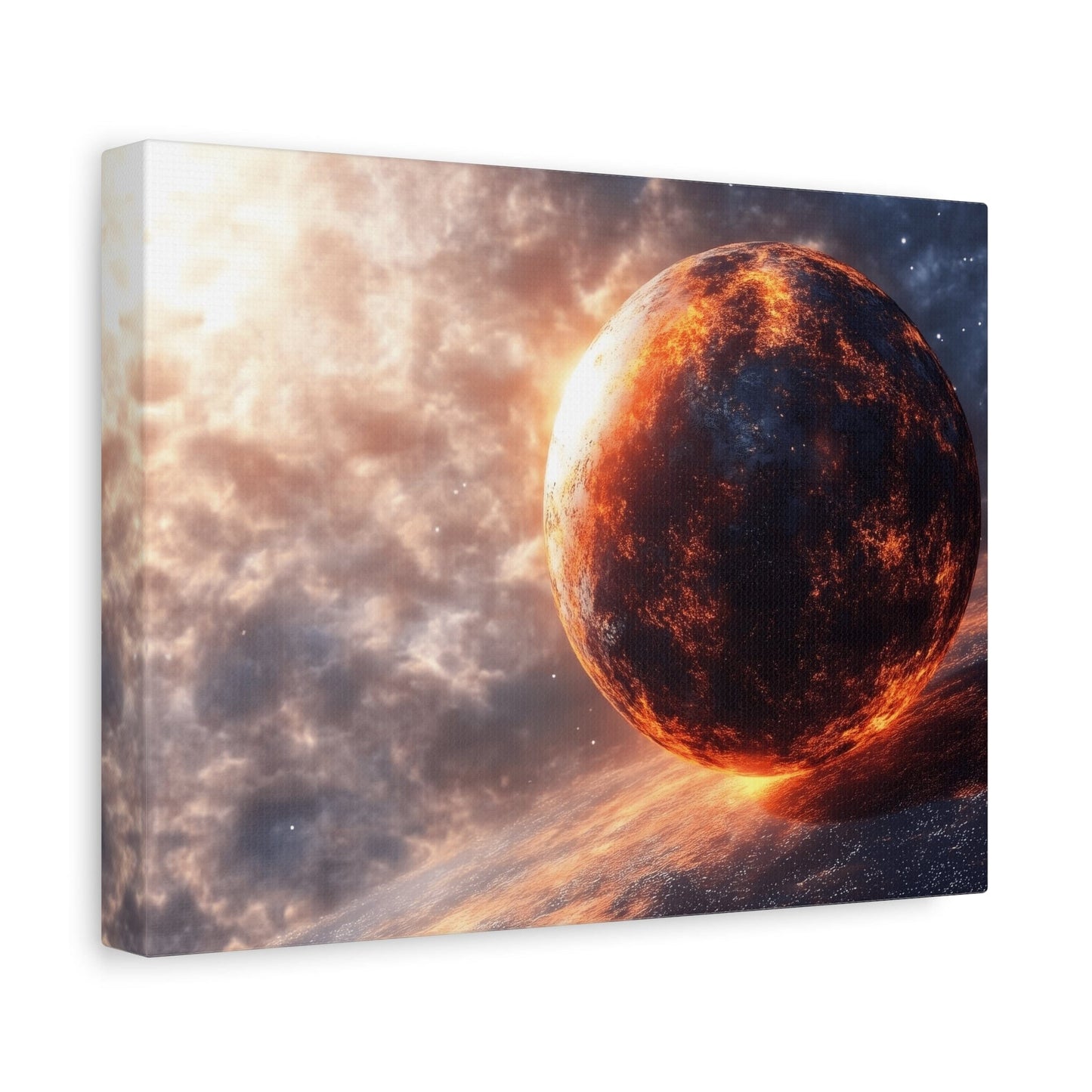 Cosmic Wall Art Print, Galaxy Canvas, Space Decor, Celestial Artwork, Modern Home Decor, Gifts for Astronomy Lovers