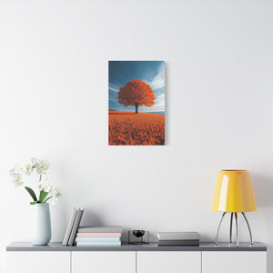 Vibrant Autumn Canvas Print - Colorful Home Décor, Fall Wall Art, Rustic Décor
