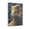 Canvas Art, Aries Astrological Sign, Stretched Canvas Print, AI Art, Matte Finish, Home Décor Wall Art