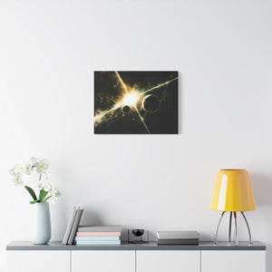 Galaxy Wall Art Canvas, Cosmic Decor, Space Artwork, Home Decoration, Gift for Astronomers, Interstellar Art Prints