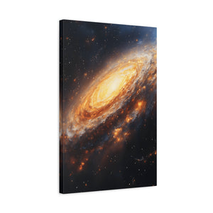 Galaxy Art Canvas Print, Cosmic Wall Decor, Space Lover Gift, Astronaut Home Decoration, Astrology Art
