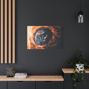 Artistic Canvas Wall Décor, Abstract Home Art, Modern Geometric Decor, Cosmic Art Print, Unique Gift for Art Lovers