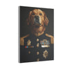 Dog, Golden Retriever, Military, Military Dress, Army, Air Force, Navy, Marines, Dog Wall Art, Dog Art, Military Wall Art, Military Art