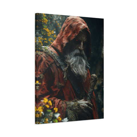 Mystical Forest Canvas Print, Wall Art, Fantasy Decor, Nature Inspired Gift, Home Wall Decor, Witchcraft Theme, Magical Atmosphere