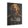 Dog, Golden Retriever, Military, Military Dress, Army, Air Force, Navy, Marines, Dog Wall Art, Dog Art, Military Wall Art, Military Art