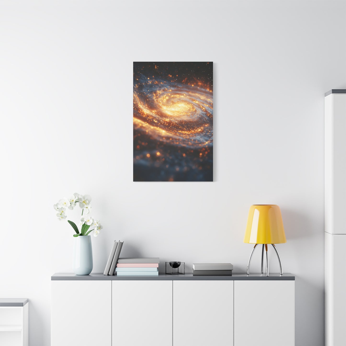 Galactic Canvas Wall Art, Cosmic Decor, Space Themed Gift, Astronomy Lover's Art, Home Decor, Starry Night Artwork