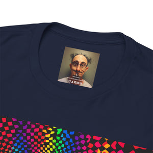 Psychedelic Rainbow Vortex T-Shirt — Trippy Optical Illusion Tee