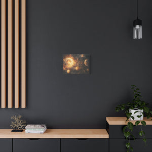 Celestial Canvas Wall Art, Cosmic Decor, Space Lover Gift, Galaxy Artwork, Home Decoration