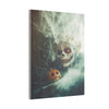 Halloween Décor, Spooky Wall Art, Canvas Art, Scary AI Images, Horror Fan Gift