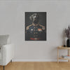 Great Dane Military Wall Art - Patriotic Dog Décor for Army, Air Force, Navy, Marines