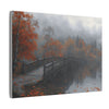 Autumn Décor, Canvas Art, AI Autumn Landscape, Nature Artwork Gift, Modern Wall Hanging, Unique Wall Art