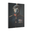 Bulldog Military Wall Art - Patriotic Dog Décor for Army, Air Force, Navy, Marines