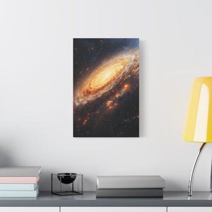 Galaxy Art Canvas Print, Cosmic Wall Decor, Space Lover Gift, Astronaut Home Decoration, Astrology Art