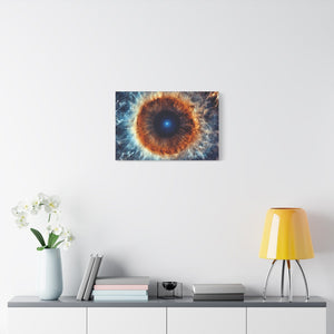 Galactic Eye Canvas Art, Cosmic Wall Decor, Space-Inspired Art, Unique Home Decor, Astronomical Gift Idea